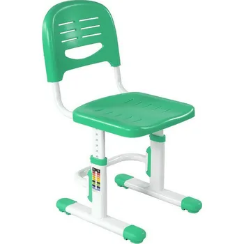 Jídelní židlička Dětská rostoucí židle PEDRO bílo-zelená