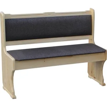 Komoda Lavice DOMINO NAR08 z masivního dřeva čalouněná Barevné provedení: Kalvados