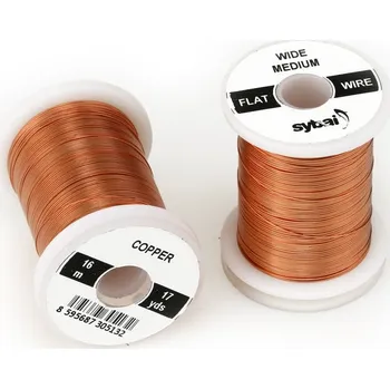 Sybai FLAT Colour Wire Medium Wide Copper