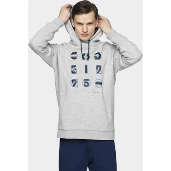 Pánská mikina 4F H4L21-BLM014 COLD LIGHT GREY Pánská mikina US XL