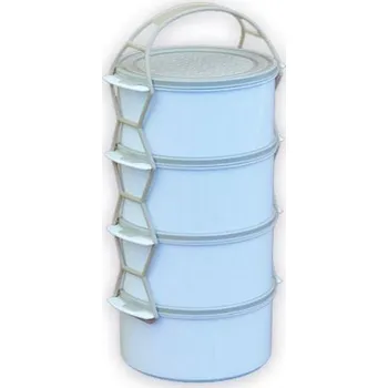 Jídlonosič jídlonosič 4D (4x1,5l) BALENÝ ve fólii, plast