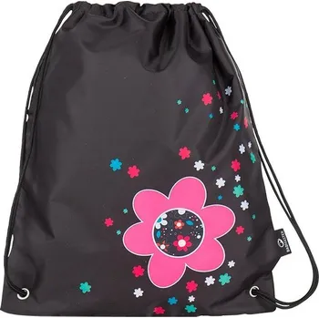 Školní sáček Bagmaster SÁČEK LIM 7 A školní na přezůvky / tělocvik - kytka