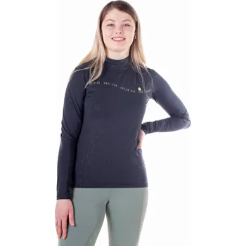 QHP Termo triko Equestrian Dream QHP, dámské, iron grey 32