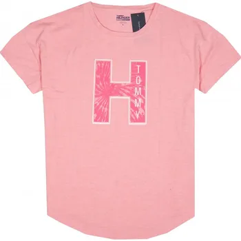 Dámské tričko Tommy Hilfiger dámské tričko Crop Top krátké se širokým střihem