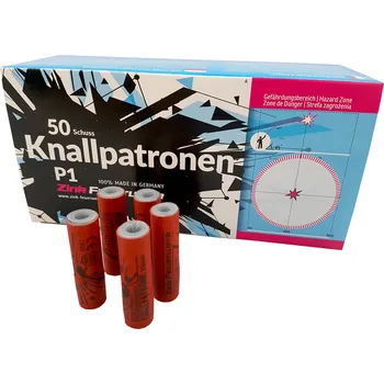 Příslušenství pro sportovní střelbu Zink-Feuerwerk Knatterpatronen pyro šrapnel 50 ks