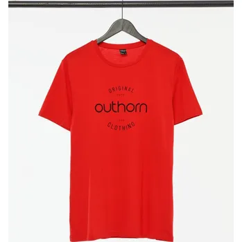 Pánské tričko Outhorn HOL21-TSM600A RED Pánské tričko US L