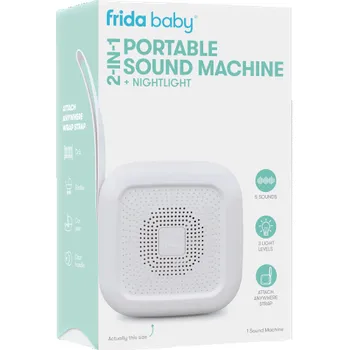 Noční světlo Frida Baby 2-v-1 Přenosné noční světlo a bílý šum + dárek a doprava zdarma
