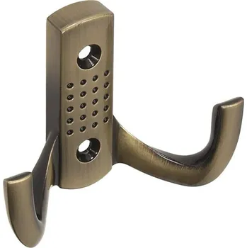 Věšák Věšák kovový nábytkový 1202 - černá mosaz