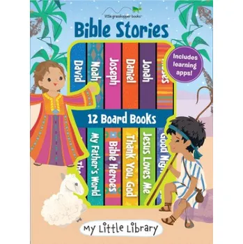 První čtění My Little Library: Bible Stories (12 Board Books) – Publications International Ltd (EN)