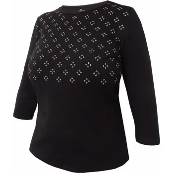 Dámské tričko Dámské tričko, 3/4 rukáv KEMERA 801 černá L