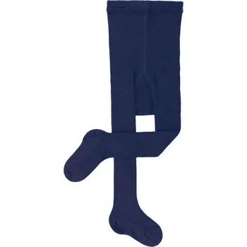 Tatrasvit - GAVIKA dětské žebrované punčocháče ze 100% BIO vlny, Velikost 62/68, Barva tmavomodrá