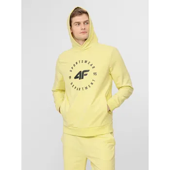 Pánská mikina 4F H4L22-BLM018 LIGHT LEMON Pánská mikina US XXL
