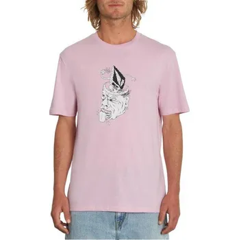 Pánské tričko pánské triko Volcom Finkstone 2022 Paradise pink M