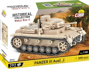 Stavebnice COBI COBI World War II 2712 Panzer III Ausf. J