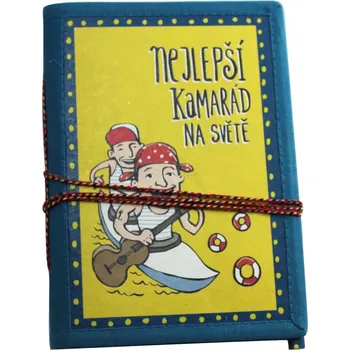 Sešit Home Elements Zápisník Nejlepší kamarád 17 x 12 cm