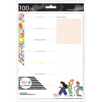 Blok Me and My Big Ideas Poznámkový blok Happy Planner CLASSIC - Groovin' & Moovin'