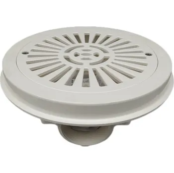 Dnová výpusť 200mm s plochou mřížkou, do betonu