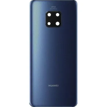 Náhradní kryt pro mobilní telefon Huawei MATE 20 PRO kryt baterie + sklíčko kamery blue