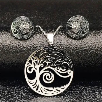 Šperkovnice Sada stříbrných šperků Strom života