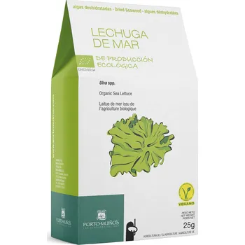 Přírodní produkt Porto-Muiños Mořské řasy Sea Lettuce/Mořský salát BIO 25 g