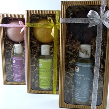 Kosmetická sada Pro důkladnou očistu (sada hydrofilního oleje a konjacové houbičky)