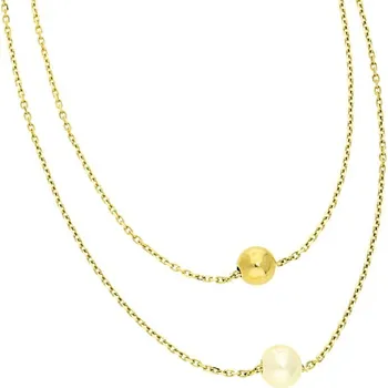 Náhrdelník Goldstore Zlatý vrstvený náhrdelník Váha: 3.17 g, Délka: 45 cm