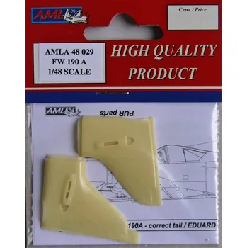Plastikový model AML 1/48 Focke Wulf 190A - correct tail (EDU)