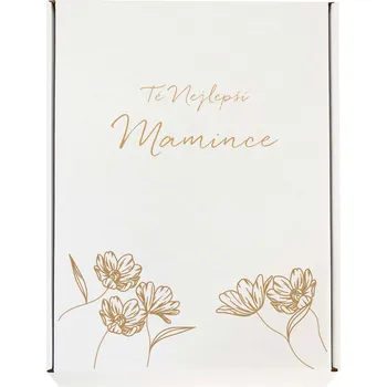 Dárková krabička Dárková krabička s gravírováním KVĚTINY, pro maminku Text: Text z obrázku, Velikost krabičky: A4