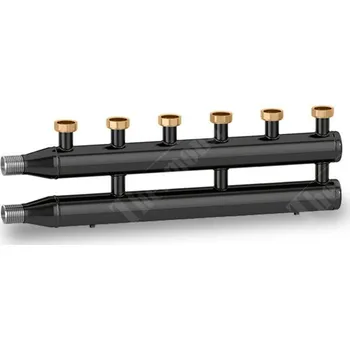 rozdělovač topení KGM Rozdělovač dvoutrubkový 6/4", 3 okruhy, 43864