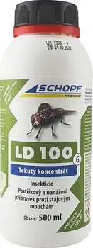 Schopf Hygiene LD 100 G tekutý koncentrát k hubení much 500 ml