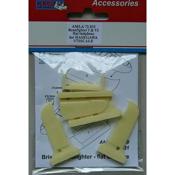 Plastikový model AML 1/72 Bristol Beaufighter - flat tailplane