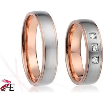 Prsten Goldstore Snubní prsteny z chirurgické oceli 018 William a Kate Váha: 316L g