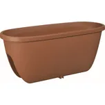 Květináč/truhlík na zábradlí 60 cm terakota Balconia OVI