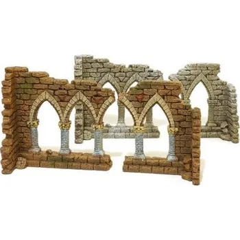 Dekorace do akvária Zřícenina kláštera