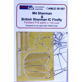 Plastikový model AML 1/48 Fenders for British Sherman Ic Firefly (TAM)