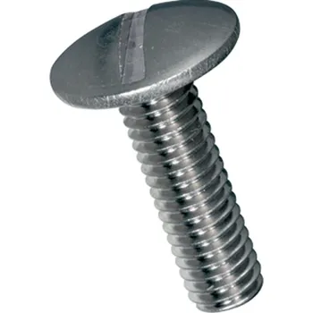 Šroub Šroub s drážkou a velkou půlkulatou hlavou BECHER M6x35 BN 500 A2