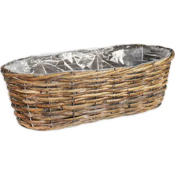 Květináč Truhlík proutí 45cm natural (542066)