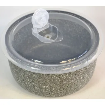 Miska kameninová s víčkem 14,2 cm