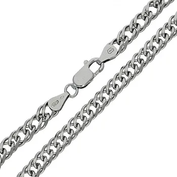 Náramek Goldstore Stříbrný náramek dvojpancr Váha: 8.80 g, Délka: 21 cm