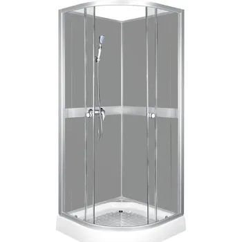 Vodovodní baterie KERRA CLASSIC GREY sprchový box s baterií, 80x80x210cm