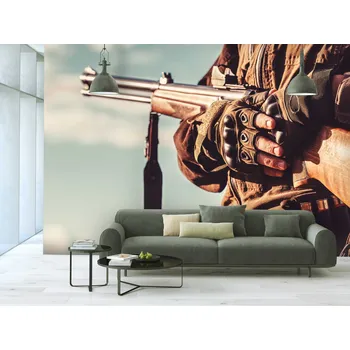 Malvis ® Tapeta Muž na lovu Vel. (šířka x výška): 432 x 290 cm