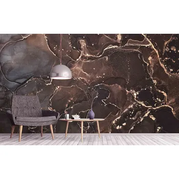 Tapeta Malvis ® Tapeta Hnědá pryskyřice Vel. (šířka x výška): 144 x 105 cm