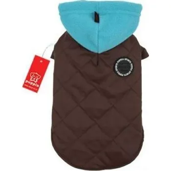 Obleček pro psa Puppia psí bunda SNOWCAP hnědá varianta XXL
