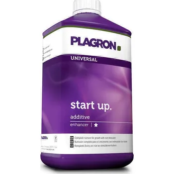 Plagron Start Up 500ml, raná výživa (Plagron Start Up - kompletní rostlinná výživa pro růstovou fázi, mix kořenového stimulátoru, produktů podporujících vitalitu, přírodních růstových hormonů a růstového hnojiva. )