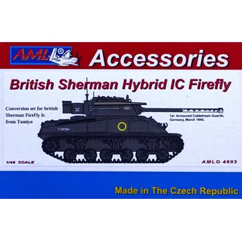 Plastikový model AML 1/48 British Sherman Firefly Ic - Conv.set (TAM)