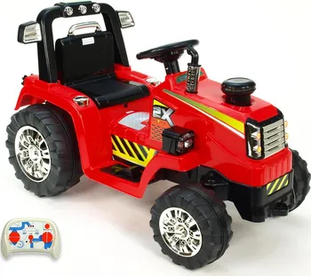 Dětské elektrovozidlo Elektrický traktor s mohutnými koly 12V červený