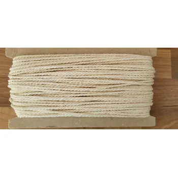 Lany Bavlna stáčená 3 mm - rozčesávací 50 m (Bavlna 3 mm - macramé 50 m)