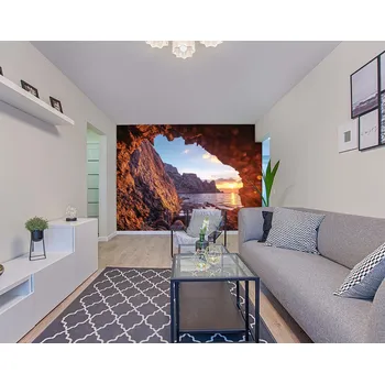 Fototapeta Malvis ® Tapeta Jeskyně na pobřeží Vel. (šířka x výška): 144 x 105 cm