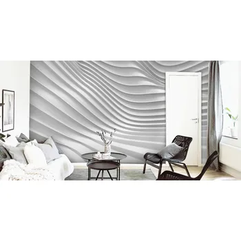 Tapeta Malvis ® Tapeta 3D vlny Vel. (šířka x výška): 144 x 105 cm