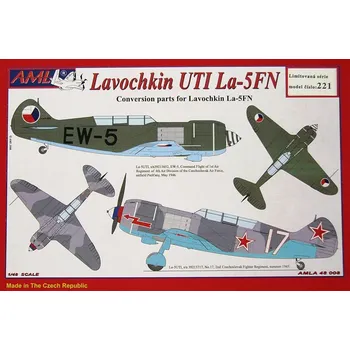 Plastikový model AML 1/48 Lavochkin UTI La-5FN Conversion Set